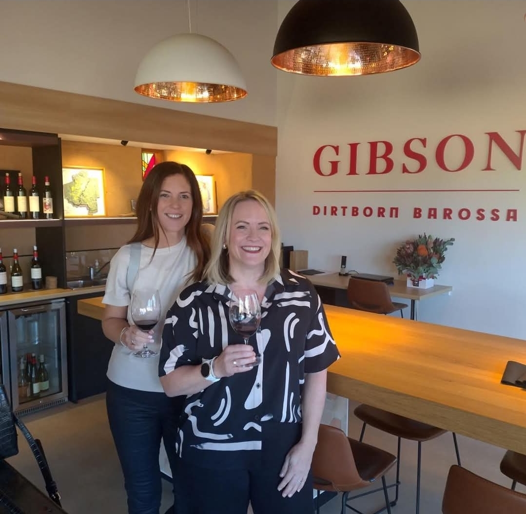 Wine tasting at Gibson Wines