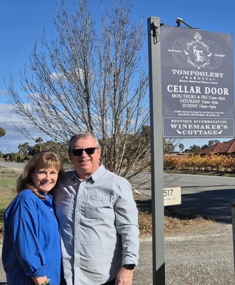 Morning pickup at Tomfoolery Wines